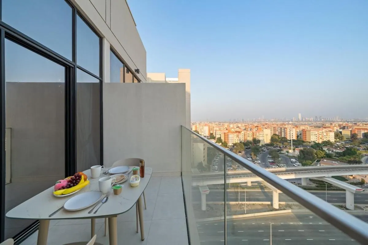 Studio Al Furjan By Stay In Homes - Marina 12Min - Self Checkin - Metro - Parking Dubai Apartment